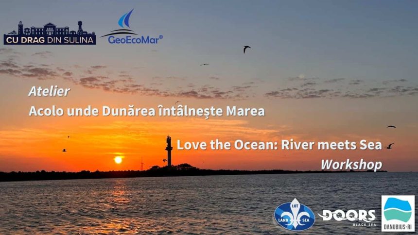 Atelier pe plaja Sulina pentru elevii Liceului Jean Bart stiinta explicata de cercetatori