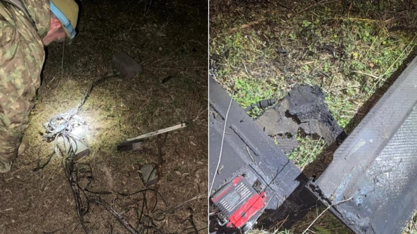 Drona militara cazuta in Romania dupa atacurile rusesti asupra Ucrainei