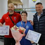 Iasmina Georgiana Moraru sportiva premiata in plenul CJ Tulcea prima sportiva din Romania calificata la Jocurile Olimpice de Tineret foto