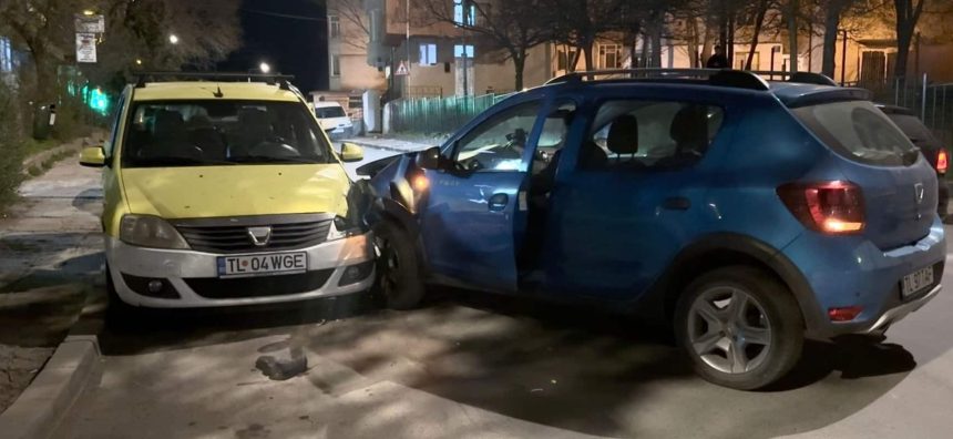 sofer baut provoaca haos in miez de noapte alcoolemie de 097 si trei masini avariate panica in cartierul neptun video foto