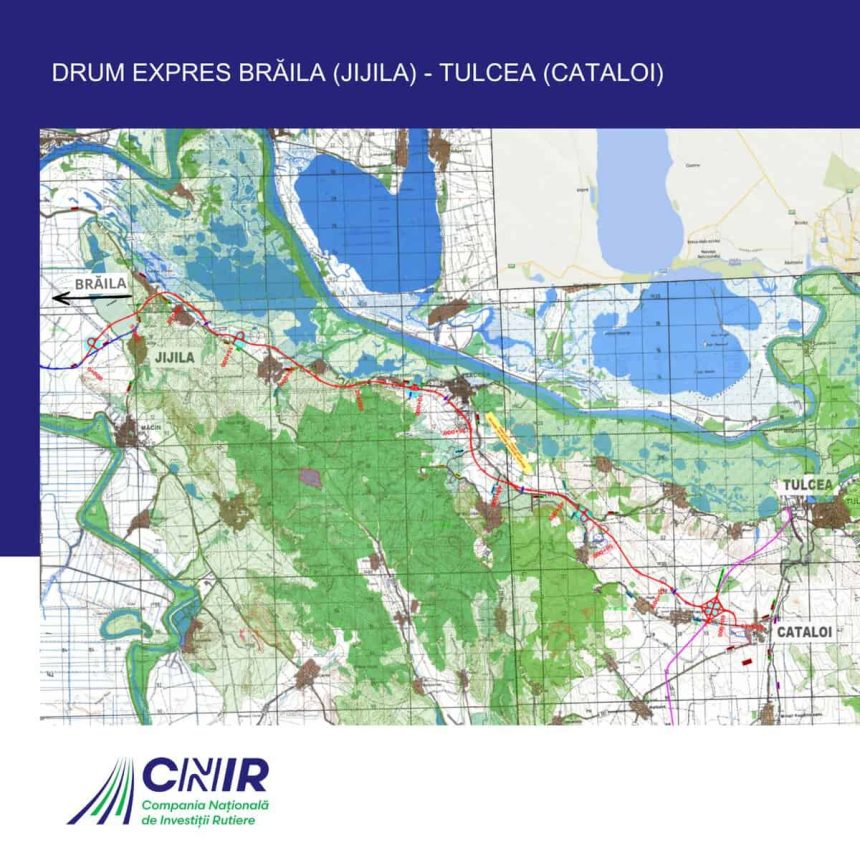 BREAKING Aprobat proiectul Autostrazii catre Delta Dunarii CNIR a dat unda verde Drumului Expres Braila Tulcea Dobrogea Expres