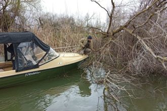 Canalele Perisor si Sulimanca deblocate gratie interventiei inspectorilor si pescarilor
