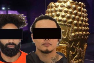 Coif antic si bratari de aur recupate in urma unui jaful la muzeu in Olanda