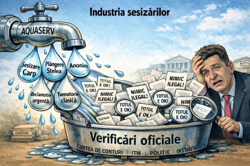 Curtea de Conturi a emis verdictul in cazul Aquaserv nicio ilegalitate dar factura va fi achitata de tulceni