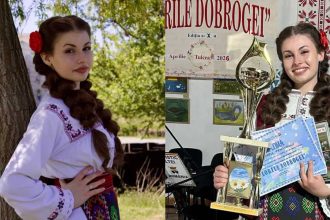 Frumoasa si extrem de talentata tulceanca Rebeca Iuliana Moraru a castigat Marele Premiu si Trofeul Festivalului Concurs Florile Dobrogei foto