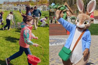 Magia Iepurasului ajunge la Malcoci ateliere vanatoare de oule si intalnire cu personajul favorit al copiilor