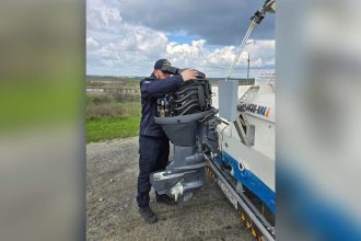 Motor de barca fantom cautat de autoritatile norvegiene descoperit la Tulcea Politia de frontiera a deschis dosar penal