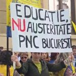 Protest in fata Ministerului Educatiei profesorii ameninta cu greva generala video
