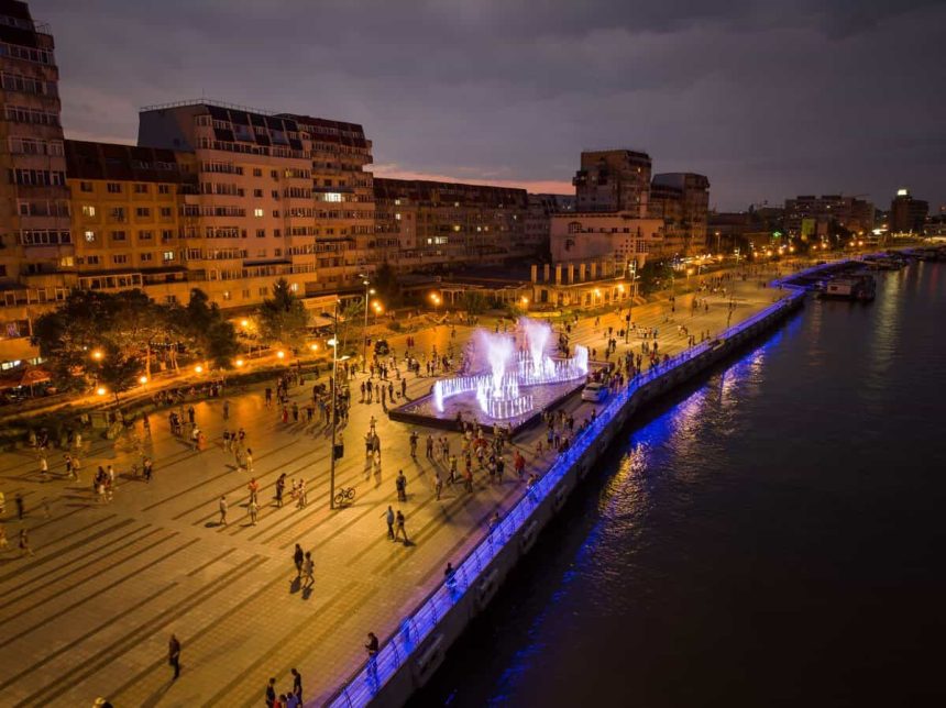 Tulcea isi transforma faleza 13 milioane de lei pentru o promenada cu amfiteatru zone verzi si noi atractii