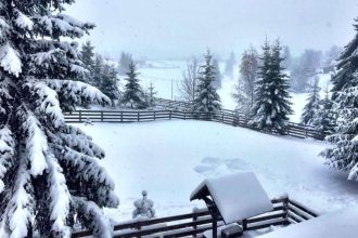 Val de frig aduce ninsori si temperaturi severe sub zero grade in Romania