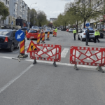 strada inchisa in tulcea pentru modernizarea canalizarii sistemului de apa si retelei pluviale lucrarile sunt estimate sa dureze o luna pe strada bucovinei
