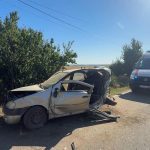 Accident cu cinci persoane intre Agighiol si Valea Nucarilor Un sofer a fost prins incarcerat VIDEO