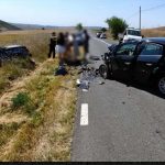 Accident intre Izvoarele si Horia doua autoturisme implicate doi raniti