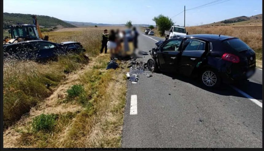 Accident intre Izvoarele si Horia doua autoturisme implicate doi raniti