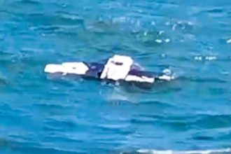 Alerta la Gura Portitei drona Gerbera incarcata cu explozibil neutralizata de fortele militare VIDEO