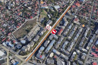 Asfaltarile pe strada Babadag din Tulcea au inceput Parcarile sunt anulate temporar