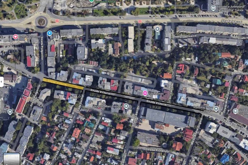 Atentie soferi O strada majora din Tulcea se va inchide partial incepand de luni