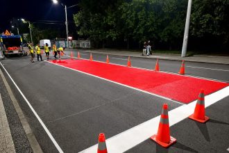 CNAIR pregateste covoare rosii la intrarea in cinci localitati pentru a diminua viteza
