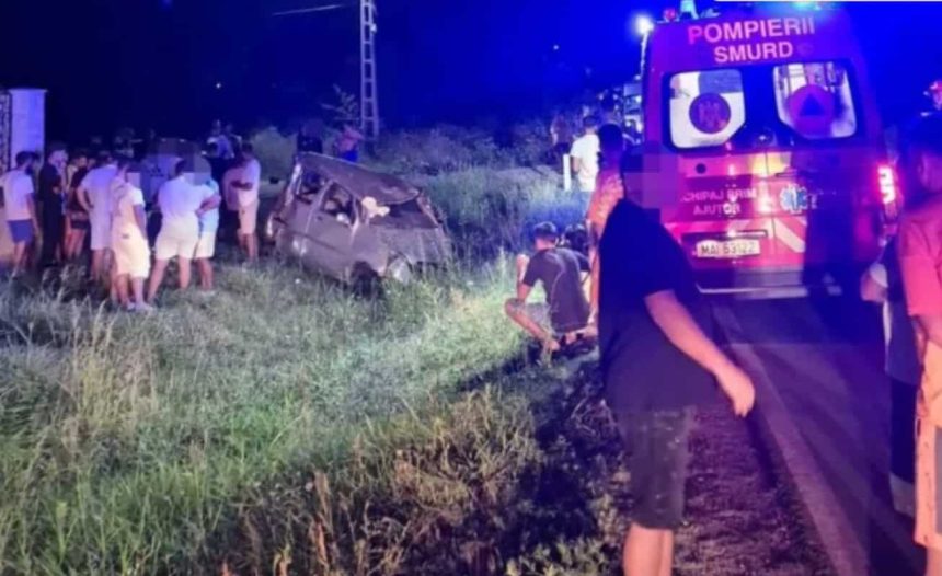 Cinci decese pe DN 61 dupa ce un sofer fara permis a accidentat trei pietoni