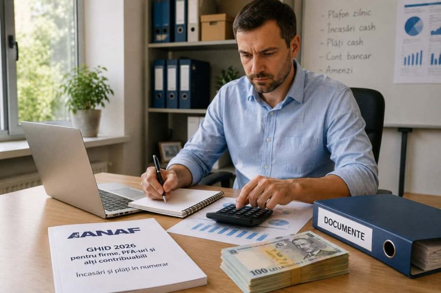 Companiile sunt expuse la amenzi de pana la 10000 de lei daca nu dispun de cont de plati noile reglementari privind numerarul