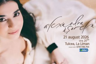 Concert de neratat la Tulcea Artista Alexandra Usurelu revine pe 21 august