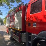 Incendiul intr un apartament din Tulcea Vecinii au salvat un barbat de 97 de ani