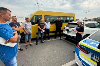 Lectie inainte de inceperea scolii pentru soferii microbuzelor scolare din Tulcea