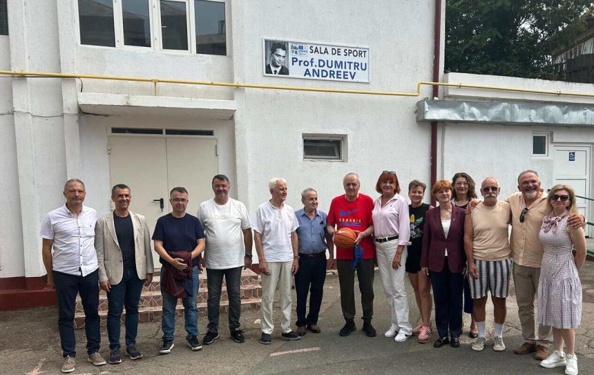 Legenda baschetului tulcean devine parte din istorie Sala Dumitru Andreev de la Spiru Haret VIDEO