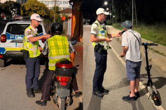 Politia sporeste controalele in Tulcea Motociclistii si biciclistii in atentie