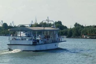 Primaria Tulcea restaureaza pontonul de acostare avariat in urma esuarii unei nave maritime