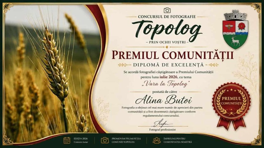 Primele imagini selectate pentru Calendarul 2027 Rezultate ale concursului foto Topolog