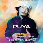 Puya va sustin un concert la Festivalul Enisala in Cetatea Enisala pe 21 august cu acces gratuit