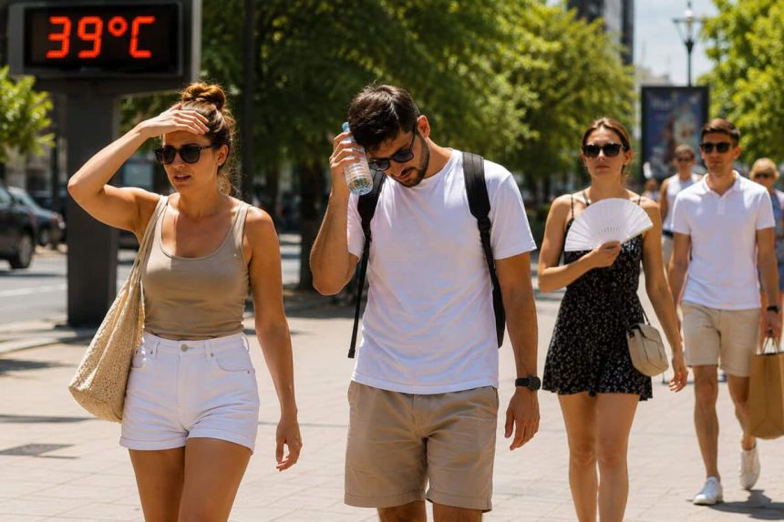 Un nou val de caldura in Romania temperaturi de 39 de grade si nopti tropicale