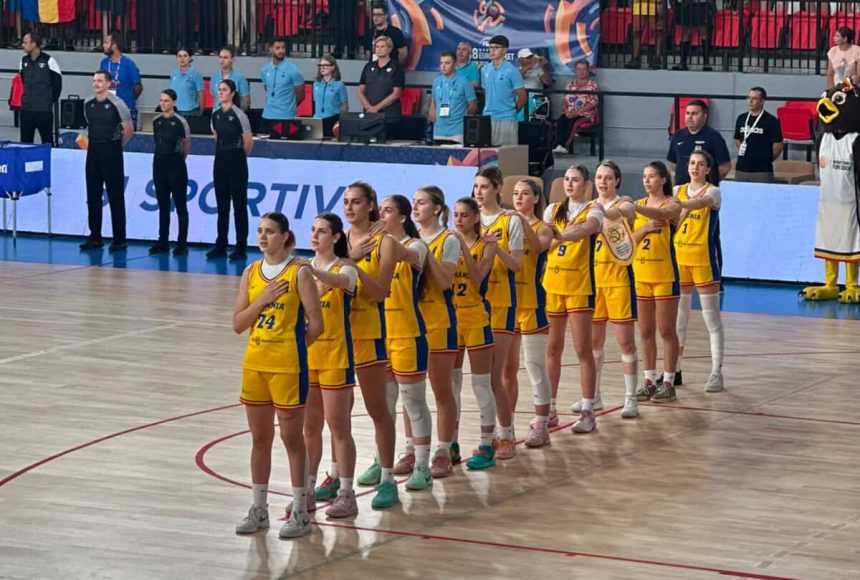 Victorie pentru Romania U18 Fetele au invins Portugalia cu 62 46