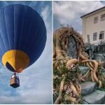 Zbor cu balonul si labirint la Cetatea Enisala O aventura pentru toata familia