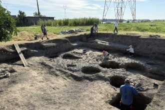 descoperire la noviodunum structura romana de 2000 de ani descoperita la o adancime de 4 metri