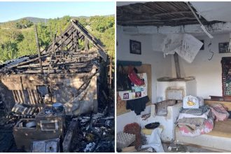 incendiu devastator la enisala toata agoniseala lor de o viata a fost mistuita de flacari o familie solicita ajutor foto