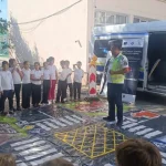 122 de copii din Tulcea învață regulile de circulație direct de la polițiștii rutieri