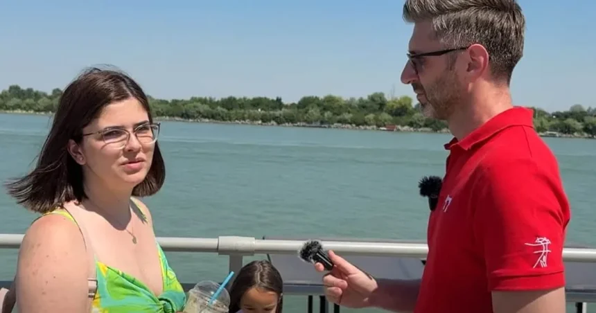 A descoperit Tulcea și a numit-o „acasă”. Povestea turistei devenite localnică / video