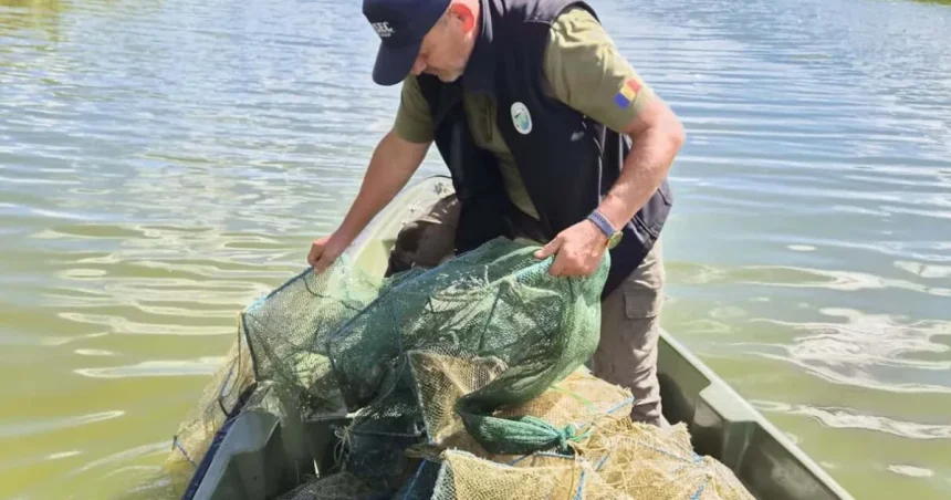 Braconaj cu raci în Delta Dunării, în plină prohibiție. Amenzi de peste 83.000 de lei
