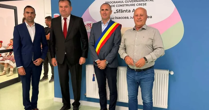 Isaccea are o creșă nouă pentru 40 de copii. Cseke Attila, prezent la inaugurare