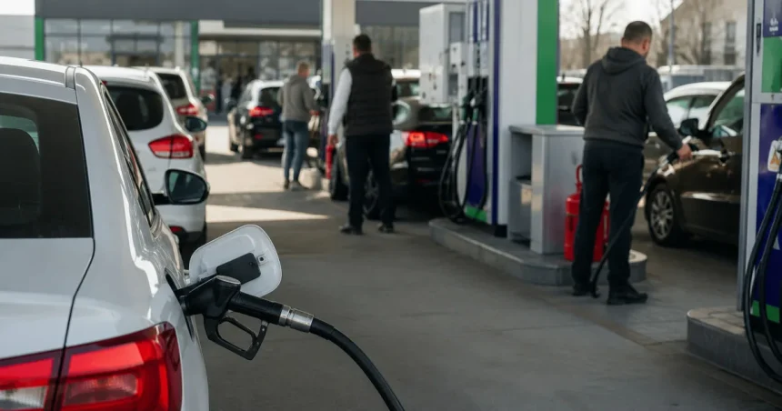 Motorina a depășit 10,4 lei pe litru, iar plinul costă cu peste 100 de lei mai mult