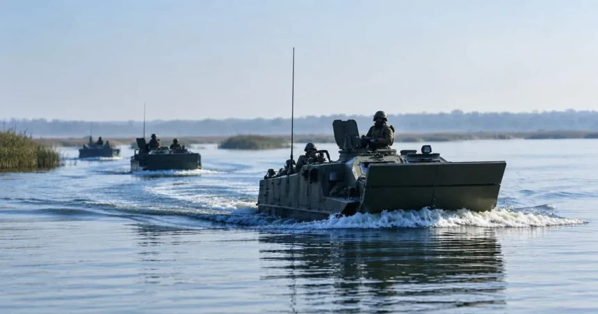 Peste 200 de militari, exercițiu de amploare în județul Tulcea, la Razelm-Sinoe