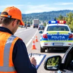 Poliția oprește șoferi pe drumuri naționale pentru verificarea originii și destinației