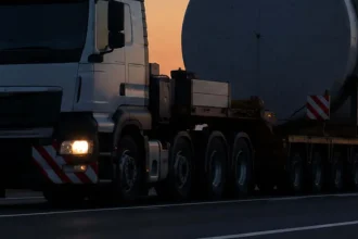 Transporturi agabaritice de 32 de metri lungime spre Tulcea