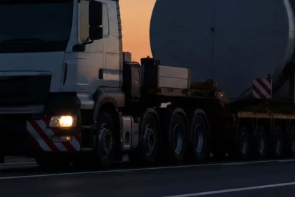 Transporturi agabaritice de 32 de metri lungime spre Tulcea