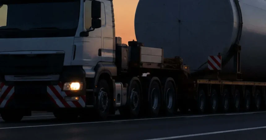 Transporturi agabaritice de 32 de metri lungime spre Tulcea