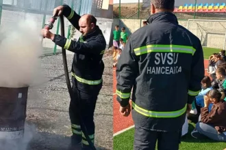 Alarmă de incendiu la o școală din Tulcea. Peste 100 de elevi și angajați au fost evacuați