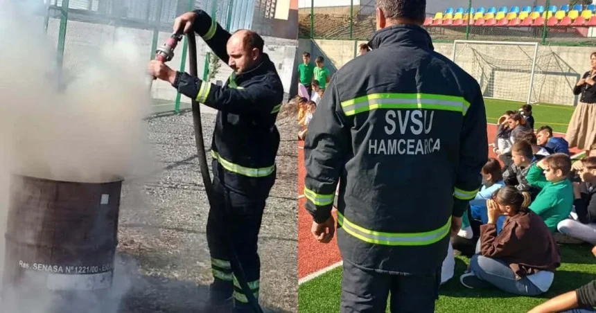 Alarmă de incendiu la o școală din Tulcea. Peste 100 de elevi și angajați au fost evacuați