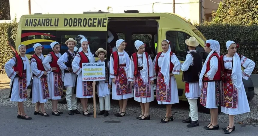 Ansamblul „Meleaguri Dobrogene” din Frecăței a luat Premiul I și Trofeul Secțiunii